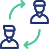 Penurunan Turnover Rate Icon